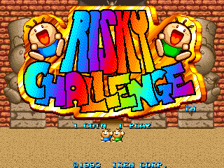 Risky Challenge Title Screen